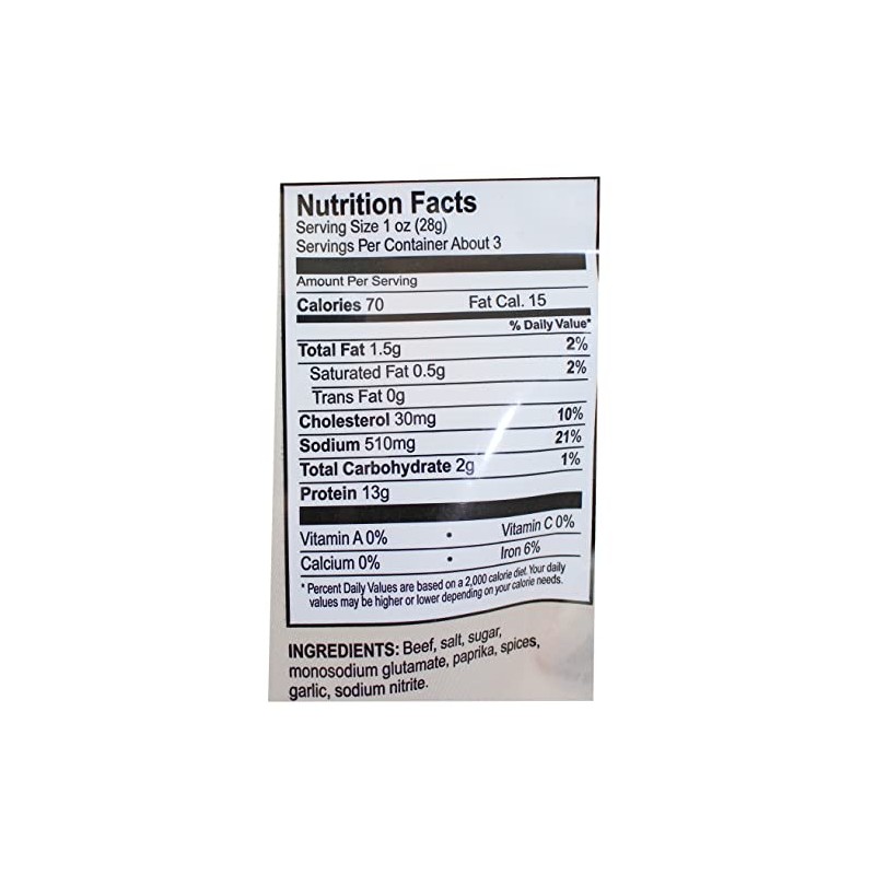 Gold Rush Premium Jerky 2.85 Oz. (Mild)