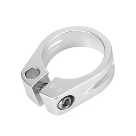 A ABSOPRO Aluminium Alloy Bike Seat Post Clamp Seat Adapter 31.8mm