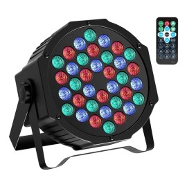 Stage 36 Leds PARs RGB 72W DMX 512 Club Dj Lights PartyModel Number: ZQ01082US, Lamp Power(W): 72
