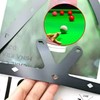 Markeny 6 PCS Triangle Rack Pool Table Ball Holder, Sheet
