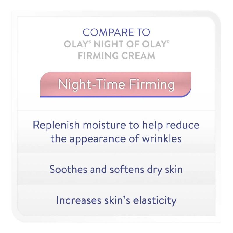 Equate Beauty Night Time Firming Crema Facial Noche 56.7 G
