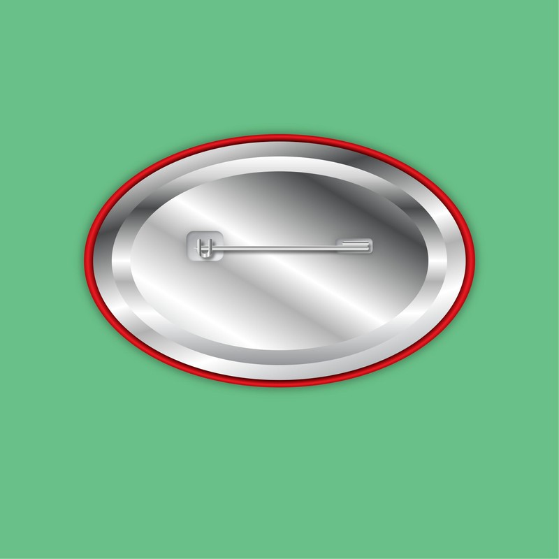 "I Have Impaired Vision" (S) Large Pin Button Badge. Disability