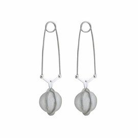 HIC Kitchen Gold Mesh Snap Tea Ball Infuser, Gold-Toned Titanium-Coated Stainless Steel, For Loose Tea, Set of 2