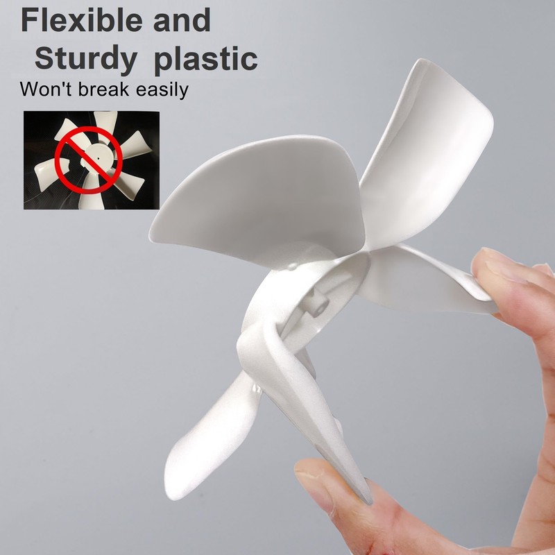 PlusRoc RV Vent Fan Replacement 6 inches RV Exhaust Bathroom