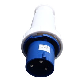 Industrial Connector Waterproof Stable Connection Male Female Power Connector 3 Pin 63A 220‑250V
