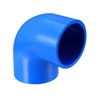 sourcing map 32mm Slip 90 Degree PVC Pipe Fitting Elbow