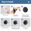 YAOZUP Suction Cup Hooks, 4 Pieces Suction Cup Hooks, Maximum