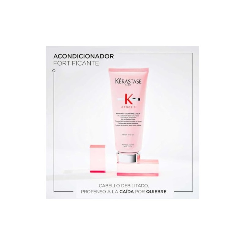 Genesis Kit Tratamiento Anticaida Shampoo Para Cabello Seco y Debilitado