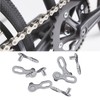 Chain Lock 12 Compartments, 5 Pairs Bicycle Chain Locks for