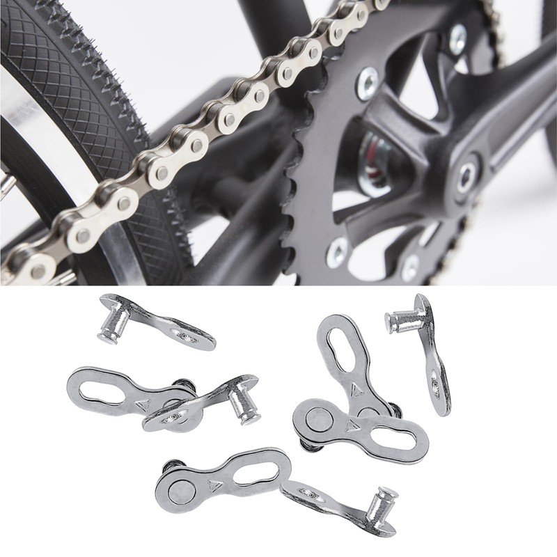 Chain Lock 12 Compartments, 5 Pairs Bicycle Chain Locks for