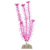 GloFish Fluorescent Plant, Blue Small, Aquarium Décor, Fluoresces Under Blue