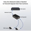 3-Port POE Repeater,10/100Mbps 1 in 2 Out POE Extender,IEEE 802.3af/at