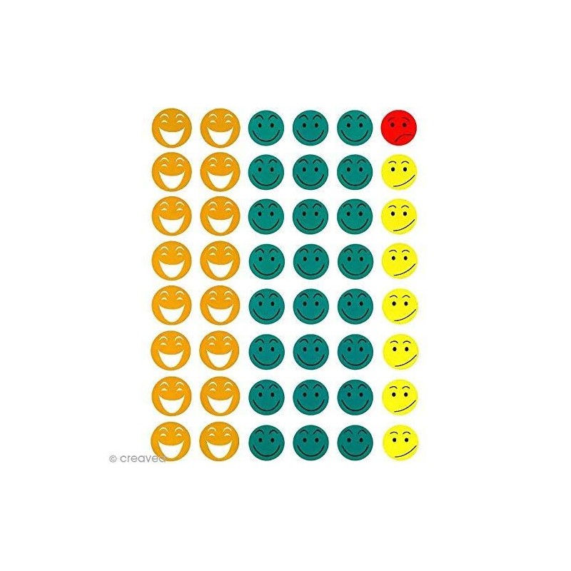 Apli Kids 12791 Smile Stickers (Pack of 3)