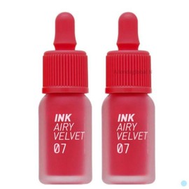 Peripera Ink The Airy Velvet Tint 07 Heart Bombing 2pcs / 페리페라 잉크 더 에어리 벨벳 틴트 07 심장폭격 2개