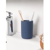 INGOFIN Ceramic Toothbrush Holder, 12 oz Toothpaste Holder Bathroom Cup,