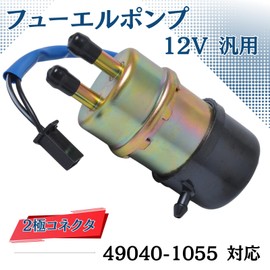 sakurawing Universal Fuel Pump Fuel Pump Custom Car Carburetor Car Motorcycle Yamaha Kawasaki 12V Pipe Diameter 0.2 inch (6 mm)