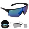 Franklin Sports Indoor + Outdoor Goggles Rectangular Sunglasses, Multi, One
