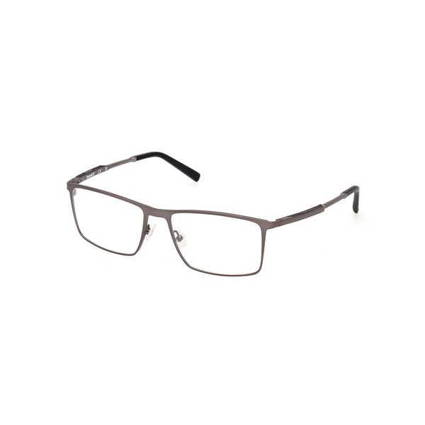 Timberland Men's Rectangular Metal Eyeglass Frame (Model TB50007) (Includes Glasses