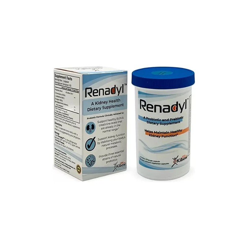 Renadyl 60 Capsulas Kibow Sabor Sin Sabor