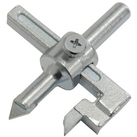 AERZETIX - C73059 - Circular Cutter Compass Adjustable up to 90 mm for Tiles - Circular Cutting Tools