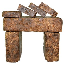 Raw African Black Soap Imported From Ghana - 100 Natural Acne Treatment, Aids Against Eczema  Psoriasis, Dry Skin, Scar Removal, Pimples and...       