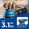 Dong Cheng 5-Inch Random Orbital Sander 3.2A 12800OPM Electric Palm