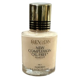 Revlon Complexion Oil-Free Makeup Foundation SPF 4 Ivory Beige 1.2oz Not Sealed