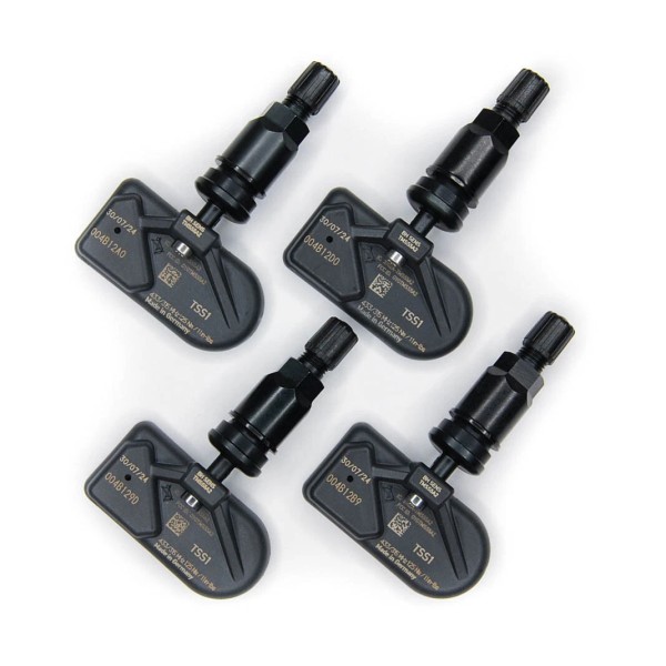 TPMS New TPMS Set 315mhz Black Stem Fits 2023 Toyota