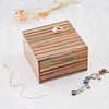 Dhari Fair Trade Handmade Striped Large Box