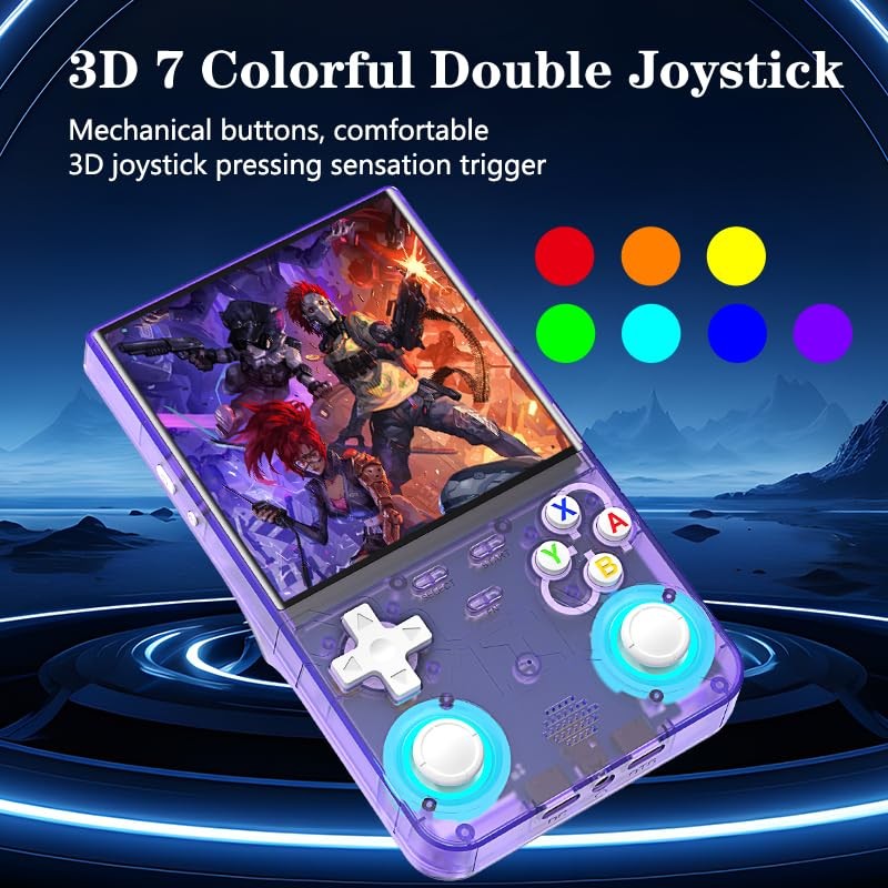 New R36 Ultra Handheld Game Console, 4" IPS Screen Portable