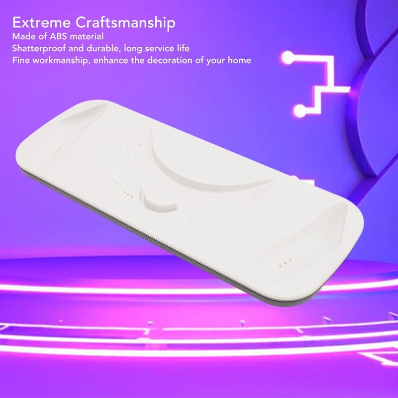 VR Headset Controller Charging Dock Professional Efficient Contact Type RGB