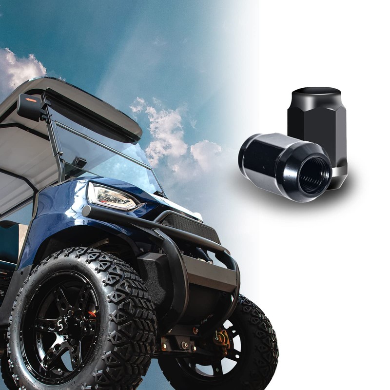 Shu-Ran Golf Cart Wheel Lug Nuts Standard 1/2"-20 for EZGO