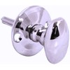 TERF® Heavy Duty Polished Chrome 60mm Thumb Turn Security Bolt