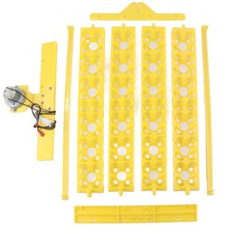 Egg Incubator Egg Tray Small 24 Eggs Four Leaf Flower Automatic Turning Egg Incubator Egg Tray110V