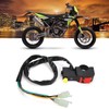 Aramox Motorcycle quad kill Switch Handlebar Mount, Handlebars Starter Switch