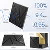 22 pack Acoustic Panels With Self-Adhesive, 12"X 12"X 0.4"Sound Proof