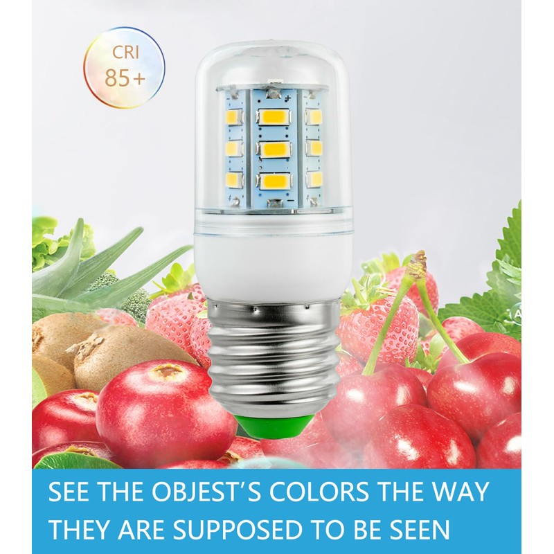 YEGRUEB KEI D34L LED Refrigerator Bulb Replacement, Fit for Frigidaire