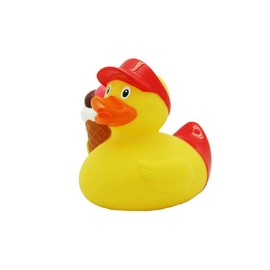 Lilalu 8.5 cm Ice Cream Duck Toy (Multi-Colour)