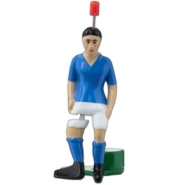 TIPP-KICK Star-Kicker Italien I Original Spieler für Groß & Klein I Spielspaß mit der Fußball-Figur Spiel I Zubehör I Trikot Blau