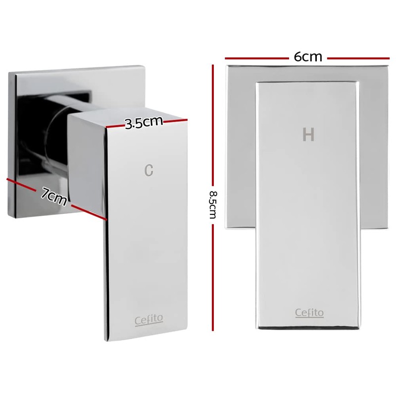 Cefito Shower Tap, 6 x 7 x 8.5cm Mixer Showers