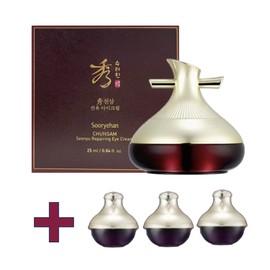 Sooryehan Cheonsam Seonyu Eye Cream 25ml + Additional Cheonsam Sanghwang Eye Cream 30ml / 수려한 천삼 선유 아이크림 25ml+추가 천삼 상황 아이크림 30ml