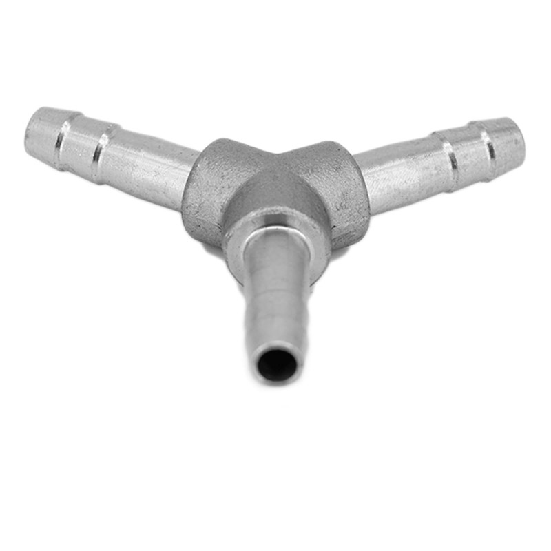Refuuch Stainless Steel 1/4" Hose Barb Wye 3 Way Y