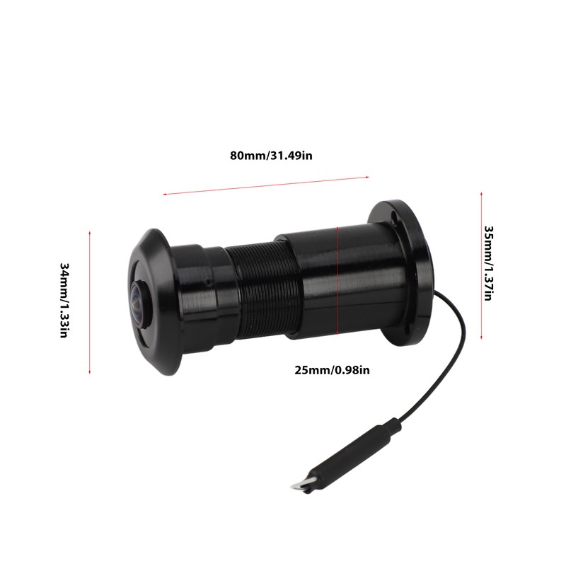 1080P HD Door Eye Hole Camera Two Way Talk Home