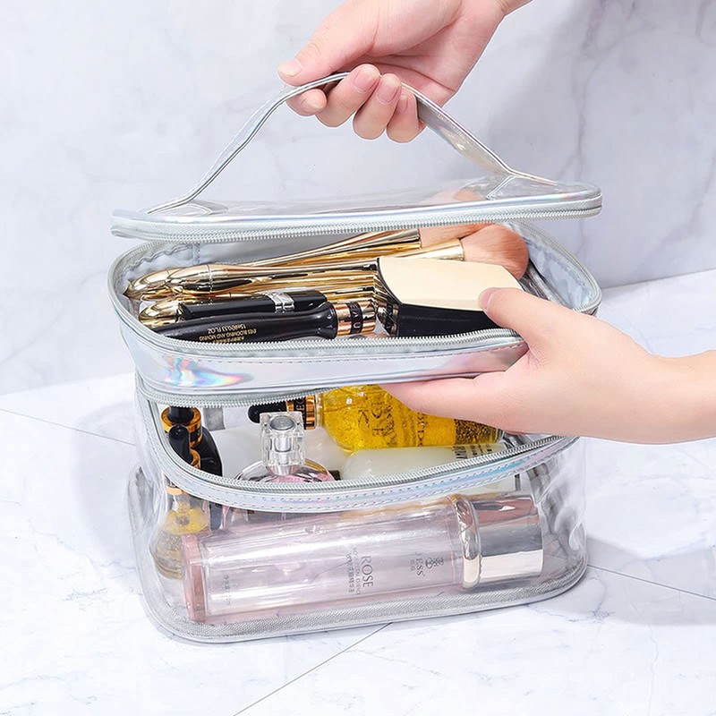 FIYUK Toiletry Bag Cosmetic Bag Makeup Bags Travel Cosmetic Bag