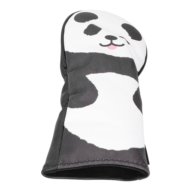 PU Leather Golf Wood Head Covers Waterproof Cartoon Cute Thicken