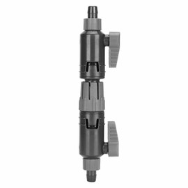 Water Control Valve Aquarium Hose Quick Release Double Tap Aquarium Filter for Freshwater Saltwater (K-12/16mm)