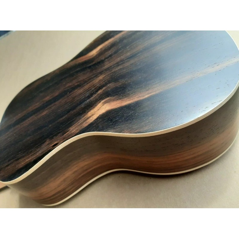 Aloha Ukulele Ebony Wood, Many Sizes, W/Wt EQ (Canadian brand)