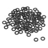 sourcing map Pack of 100 Nylon Flat Washers M4 for