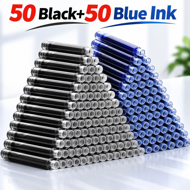 Metal Fountain Pen for Daily Writing – 0.5mm Standard Nib
