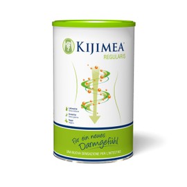 KIJIMEA® Regularis - For Constipation, Sluggish Digestion & Bloating Belly - Gentle & Natural - Effective and Predictable - Vegan, Gluten Free, Lactose Free - 500 g Tin